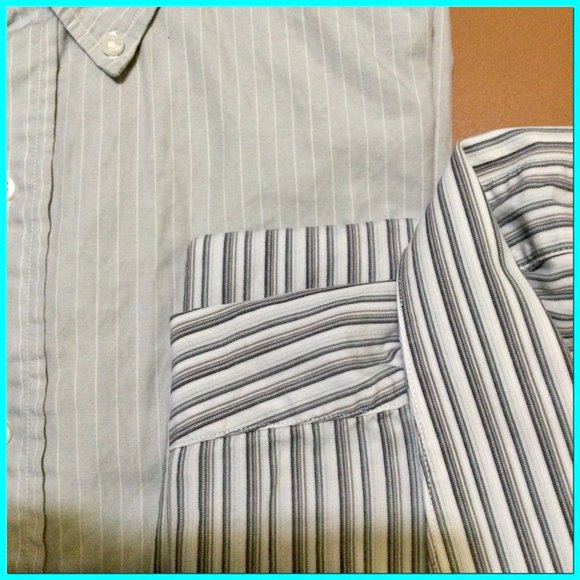 2 Vtg Dress Shirts, sz 16/34-35 - Picture 9 of 9